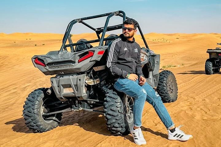 Experience the excitement of the Hatta Desert where golden sands and rugged dunes promise an unforgettable adventure. Conquer the terrain with high-performance buggies and stunning views around every corner.